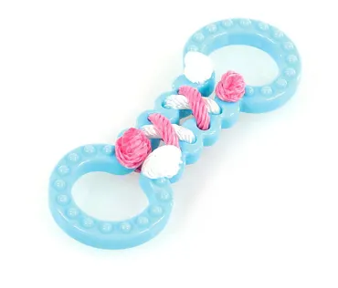 swisspet Puppy-Play Doppelring, hellblau
