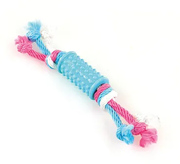 swisspet Puppy-Play Bonerope Röhre, hellblau