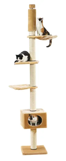 Swisspet Dcken-Katzenbaum Ascona Beige