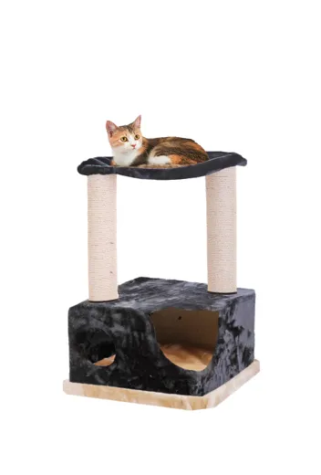 Swisspet Kratzbaum CatChiller Palma Schwarz/Beige