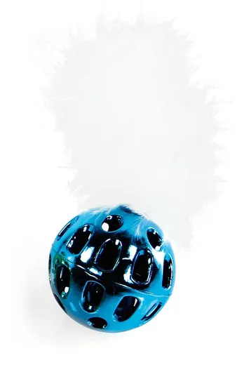 swisspet Gili mit Feder & Glöckchen Blau