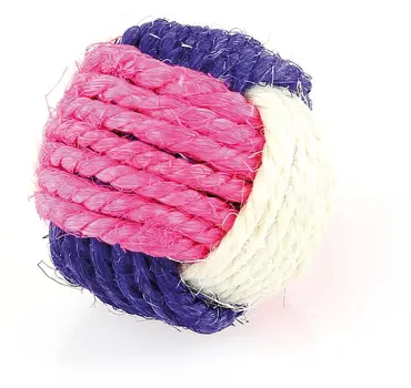 swisspet Sisal Ball Pinky