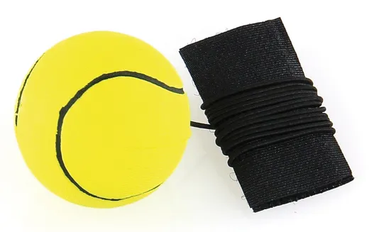 swisspet Mini-Tennisball an Elastikleine