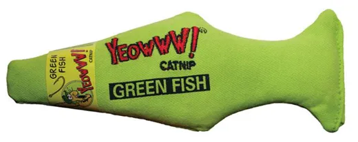 Green Fish Yeowww mit Catnip