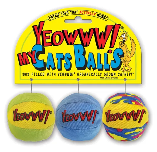 Yeowww My Cats Balls mit Catnip