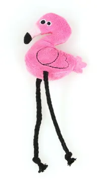 swisspet Plüsch-Flamingo mit Catnip Pink