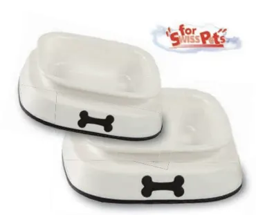 swisspet Hundenapf Boney, weiss