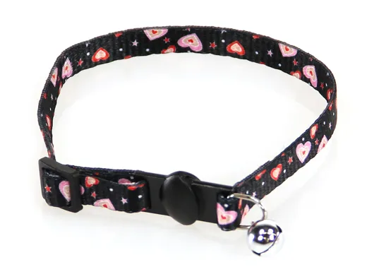 swisspet Classicline Halsband Heart Schwarz