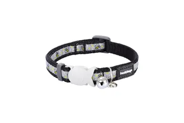 RedDingo Design Katzenhalsband Bumble Bee Hummel Schwarz