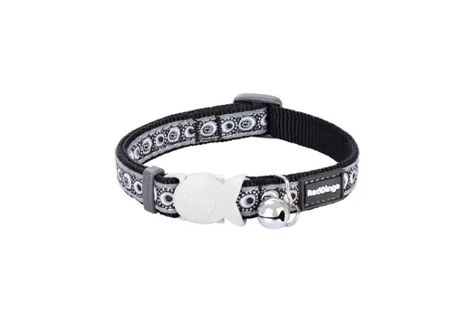 RedDingo Katzenhalsband Cosmos Schwarz