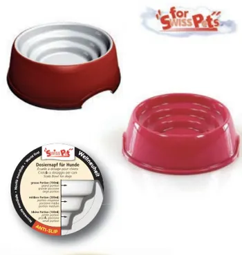 swisspet Dosiernapf 50ml/150ml/300ml, pink