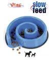 swisspet Hunde-Anti-Schling-Napf Slow Feed, Blau