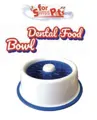 swisspet Dental-Antischling-Napf, Blau/Weiss