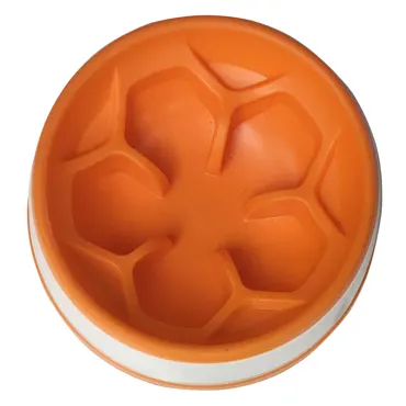 swisspet Anti-Schling-Napf Rooner, Orange, 300ml