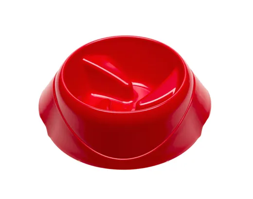 Ferplast Plastik Napf Magnus Slow, Rot