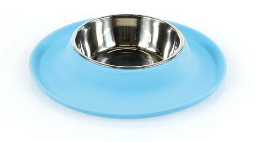 swisspett Napf mit Silikonbecken, Blau