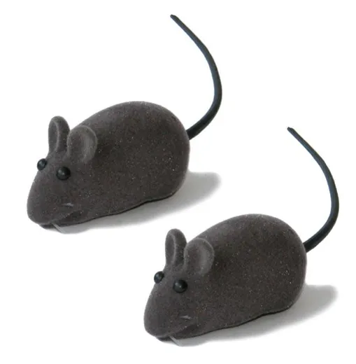 swisspet Squeeky-Maus Grau