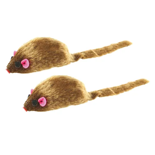 swisspet Katzenspielzeug Fellmaus mit Catnip