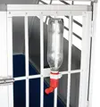 swisspet Pet-Flaschen-Wasserspender-Kit, Rot