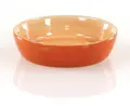 swisspet Keramik-Napf mit Fischgräten-Motiv / Orange