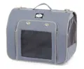 Katzen Transportbox Grau