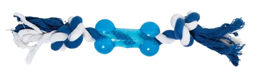 Wurfknochen Seil, blau