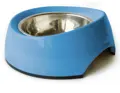 Melamin Hundenapf mit hohem Rand, 160ml, Blau