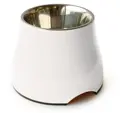 swisspet Cocker-Napf aus Melamin, Weiss, 700ml