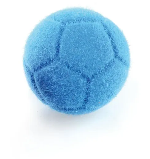 Ballspiel Filz Fussball blau