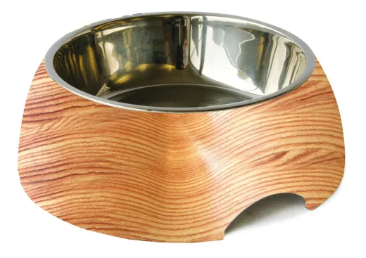 swisspet Melamin Napf, Holzmotiv