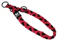 swisspet Halsband geflochten Schwarz/Rot