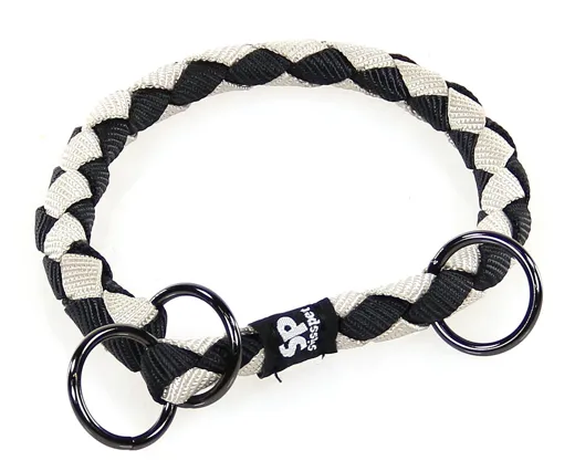 TrendLine Führleine Diamond Schwarz/Grau