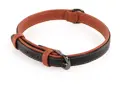 swisspet Hundehalsband Dover Schwarz/Braun