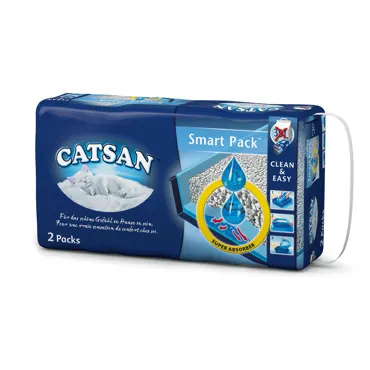 Katzenstreu Catsan Smartpack 2x4L