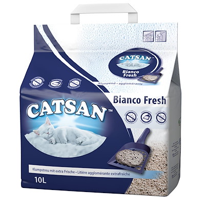 Katzenstreu Catsan Bianco Fresh 10L Haustier Onlineshop Schweiz