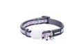 Red Dingo Katzenhalsband Flamingo Cool Grau