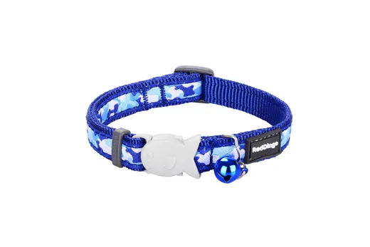 RedDingo Katzenhalsband Camouflage Navy