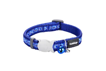 RedDingo Design Katzenhalsband Cosmos Dunkelblau