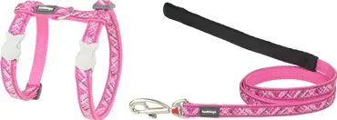 RedDingo Design Geschirr und Leine Flanno Hot Pink