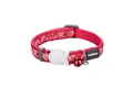 RedDingo Katzenhalsband Flanno Rot
