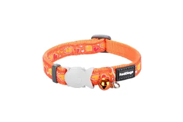 RedDingo Design Katzenhalsband Breezy Love Orange