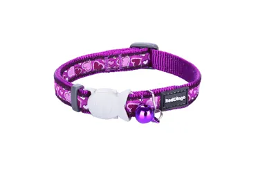RedDingo Design Katzenhalsband Breezy Love Violett
