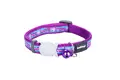 RedDingo Katzenhalsband Unicorn Violett XS