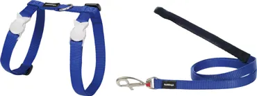 RedDingo Classic Geschirr und Leine Plain Dunkelblau