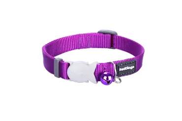 RedDingo Classic Katzenhalsband Plain Violett