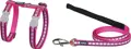 RedDingo Geschirr und Leine Reflective Pink Rosa
