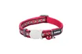 RedDingo Katzenhalsband Reflektive Fisch Rot
