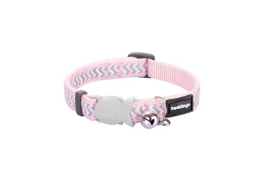 RedDingo Reflective Katzenhalsband Ziggy Rosa