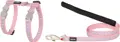 RedDingo Geschirr und Leine Reflective Ziggy Pink Rosa