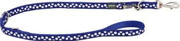 Führleine Design White Spots on Navy